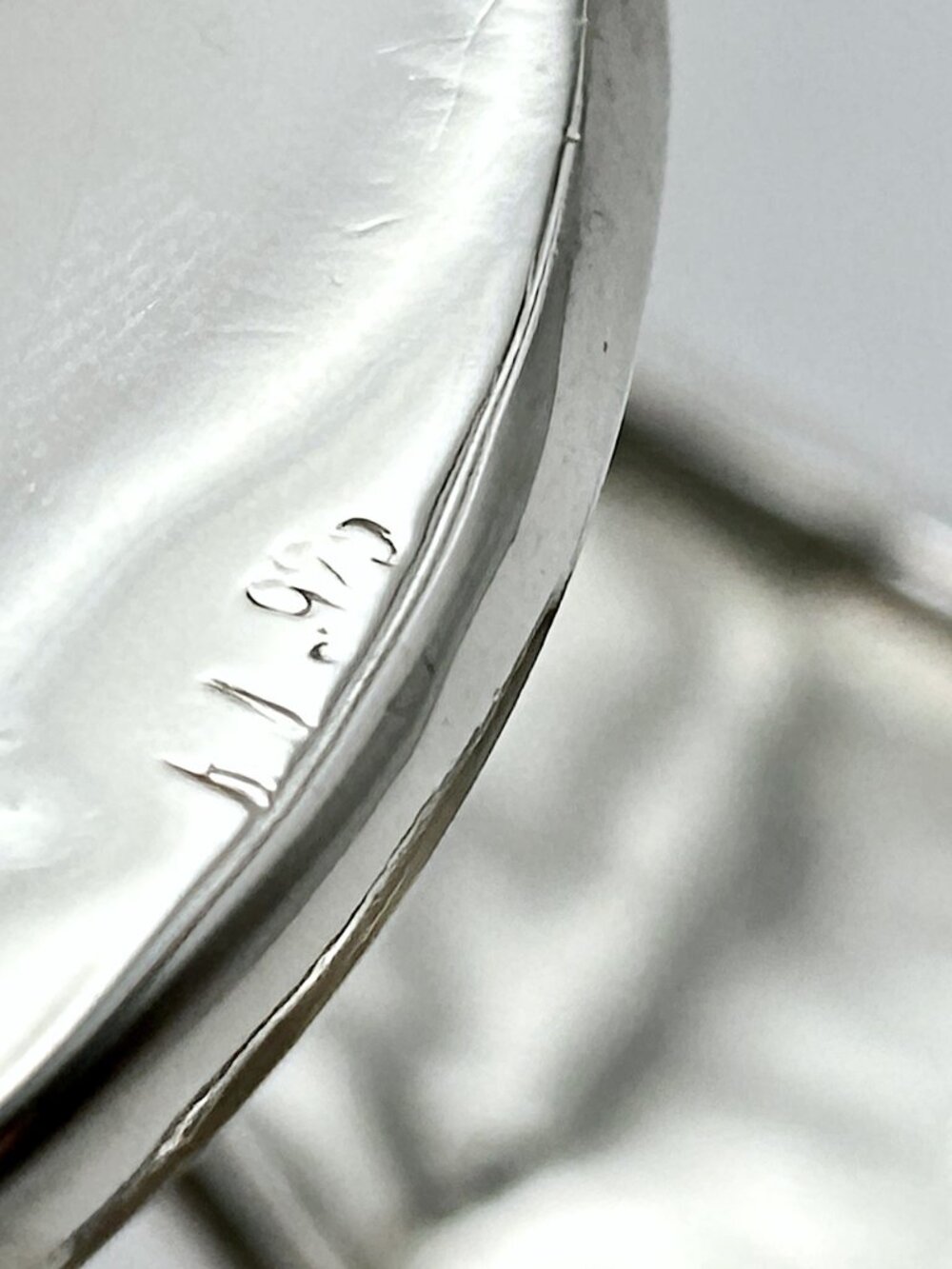 RARE Vintage Massive 110 Grams Sterling Silver RLM Cuff - Picture 10 of 13